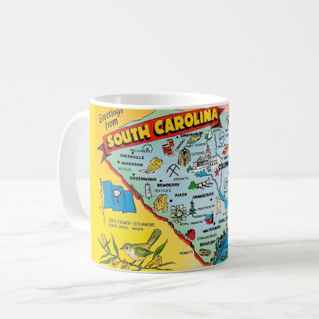 South CarolinaGreetings Mug (Front Left)