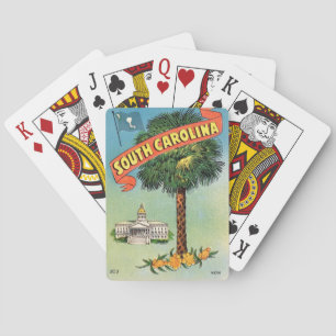 South Carolina's Cabbage Palm  Playing Cards