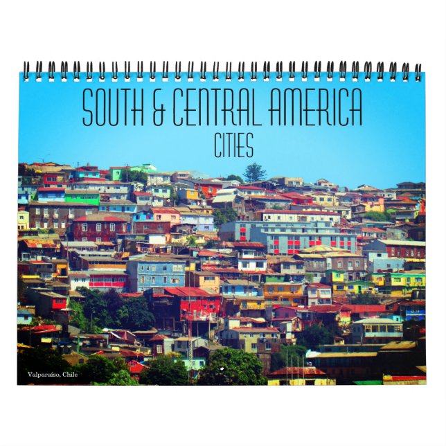 south central america cities 2026 calendar (Cover)