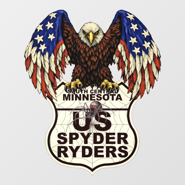 South Central Minnesota Chapter - Decal Eagle Logo (Sheet)