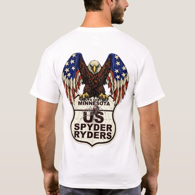 South Central Minnesota Chapter - Eagle Logo 2s T-Shirt (Back)