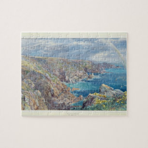 South Coast of Guernsey from the Cribiere, 1862 (w Jigsaw Puzzle