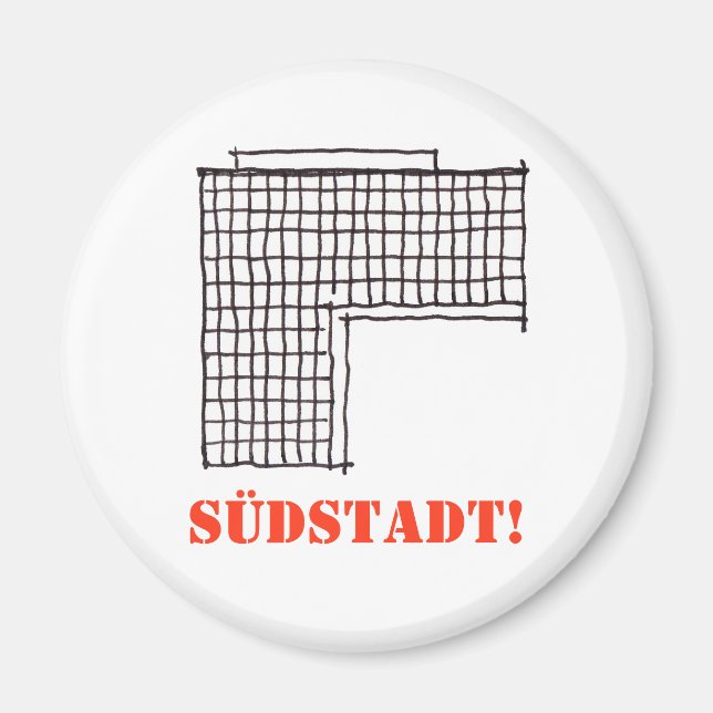 South Cologne: Cranhaus! Magnet (Front)