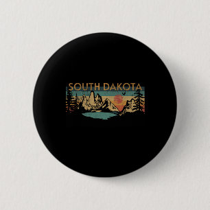 South Dakota 6 Cm Round Badge