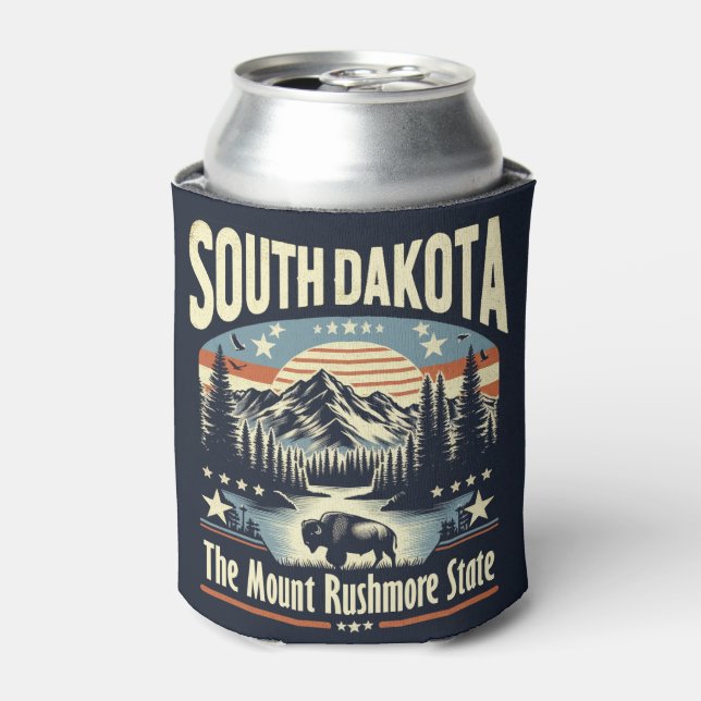 South Dakota Can Cooler (Can Front)