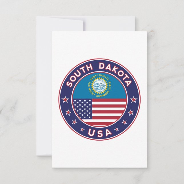 South Dakota Card (Front)