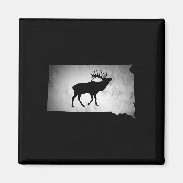 South Dakota Elk Hunting  Magnet (Front)