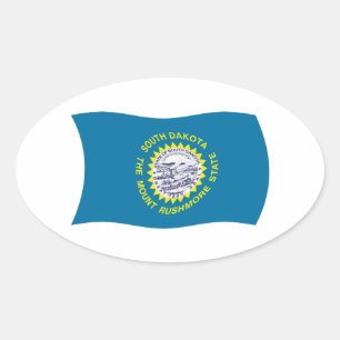 South Dakota Flag Sticker