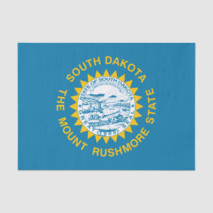 South Dakota Flag Tissue Paper