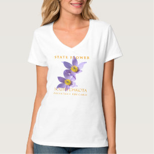South Dakota Flower Pulsatilla vulgaris T-Shirt