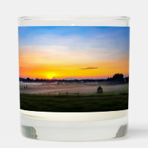 South Dakota Foggy Sunrise