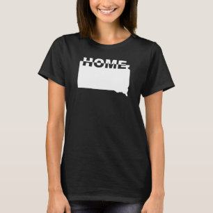 South Dakota Home Away From State T-Shirt Tees