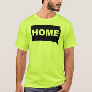 South Dakota Home Away From State T-Shirt Tees