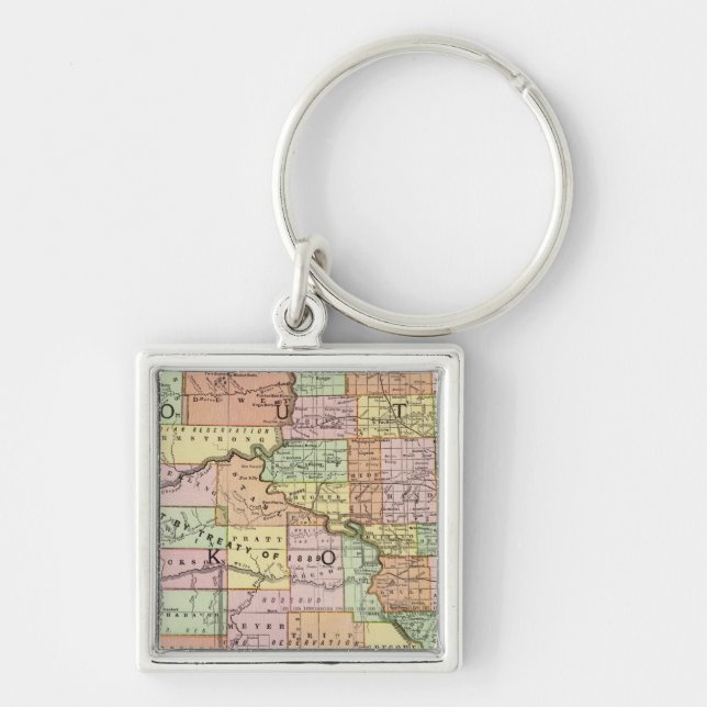 South Dakota Key Ring (Front)