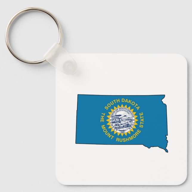 South Dakota Key Ring (Front)