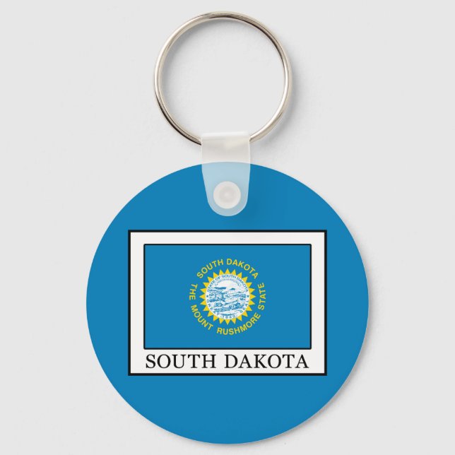 South Dakota Key Ring (Front)