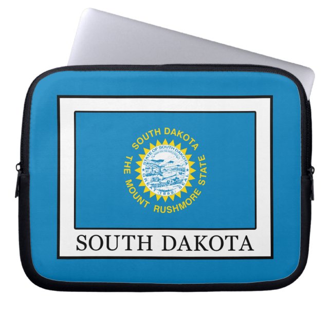 South Dakota Laptop Sleeve (Front)