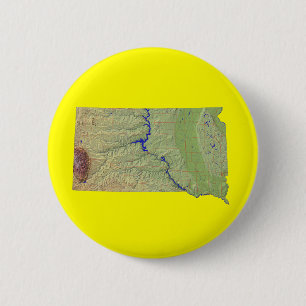 South Dakota Map Button