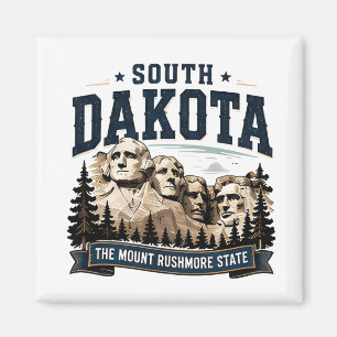 South Dakota Monument Adventure Magnet