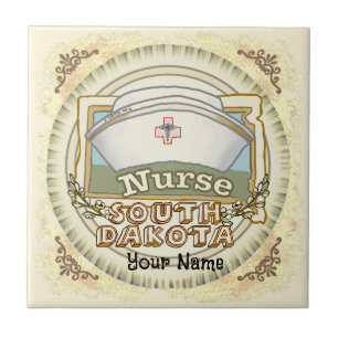 South Dakota Nurse Tile