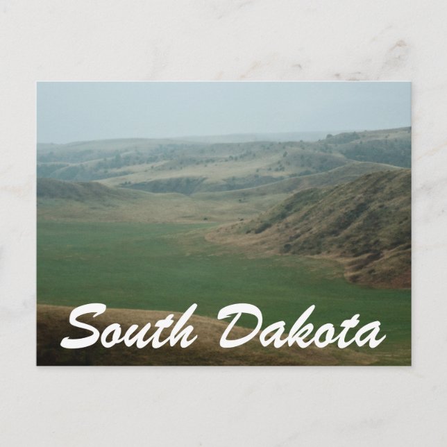SOUTH DAKOTA POSTCARD (Front)