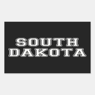 South Dakota Rectangular Sticker