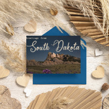"South Dakota Scenic Night with Rural Flower