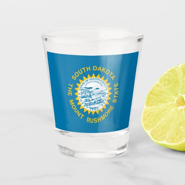 SOUTH DAKOTA SHOT GLASS (Front)