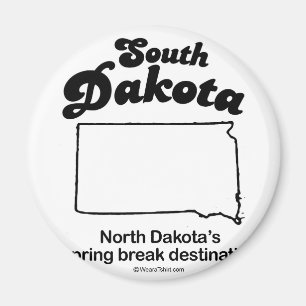 SOUTH DAKOTA - "SOUTH DAKOTA STATE MOTTO" T-shirts Magnet