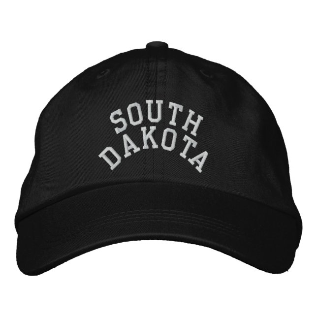 South Dakota State Embroidered Embroidered Hat (Front)