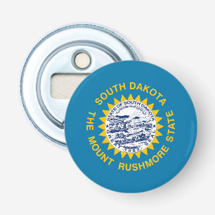 South Dakota State Flag Bottle Opener