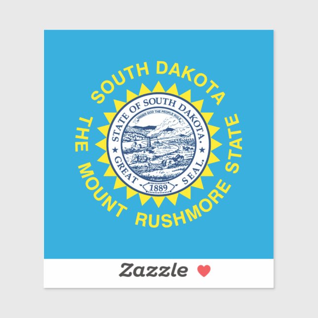 South Dakota State Flag Design (Sheet)