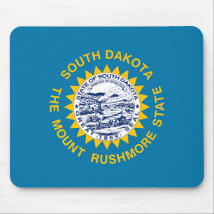 South Dakota State Flag Mouse Pad