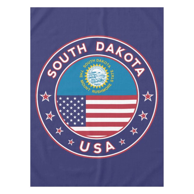 South Dakota Tablecloth (Front)