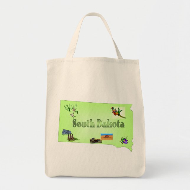South Dakota Tote Bag (Front)
