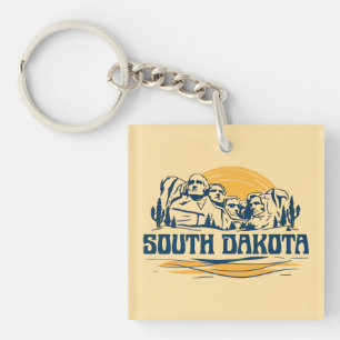 South Dakota United States of America Key Ring
