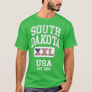 South Dakota USA XXL Athletic design 1 T-Shirt