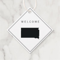 South Dakota Welcome Bag Gift Tag Wedding Weekend