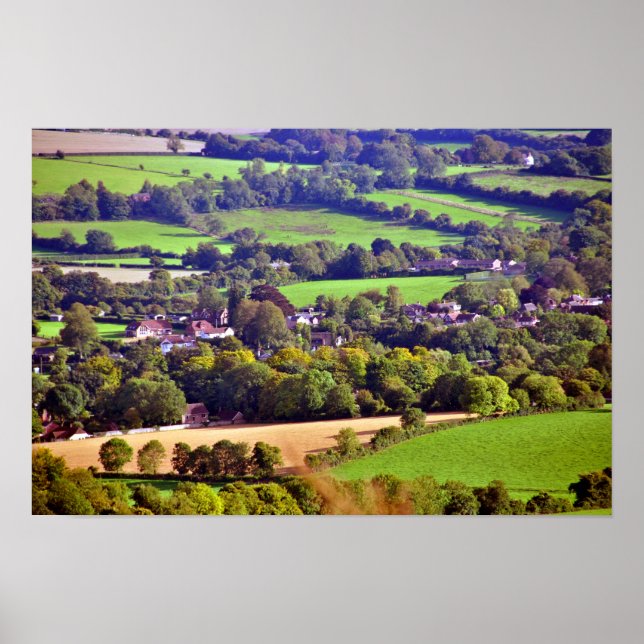 South Downs Beacon Hill Hampshire England Poster (Front)