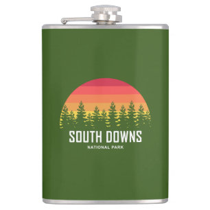 South Downs National Park Hip Flask