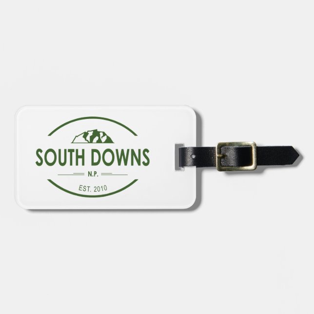 South Downs National Park Luggage Tag (Front Horizontal)