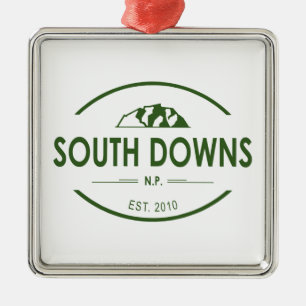 South Downs National Park Metal Tree Decoration