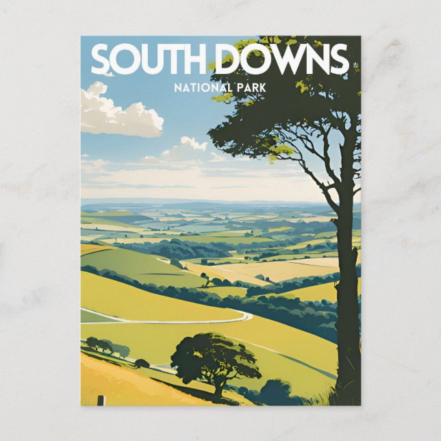 South Downs National Park Postcard (Front)