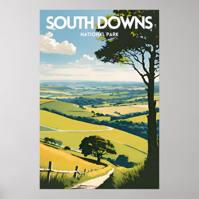 South Downs National Park Poster (Front)