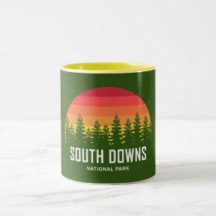 South Downs National Park Two-Tone Coffee Mug
