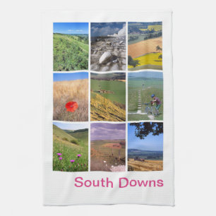 South Downs Tea Towel