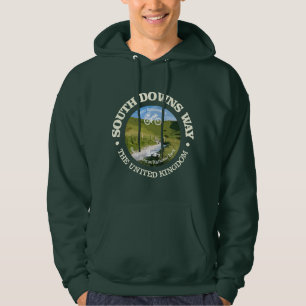 South Downs Way (cycling c) Hoodie