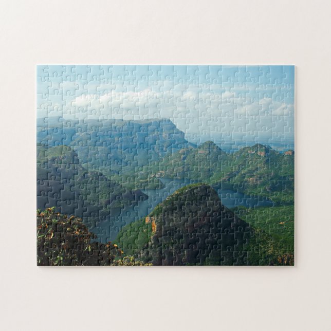 South  Drakensberg Lake Ravine. Jigsaw Puzzle (Horizontal)