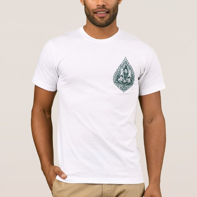 SOUTH EAST ASIAN SITTING BUDDHA T-Shirt (Front)