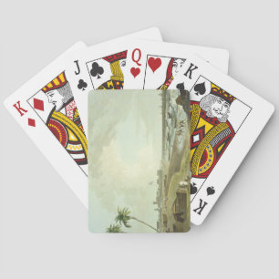 South East View of Fort St. George, Madras, plate Playing Cards